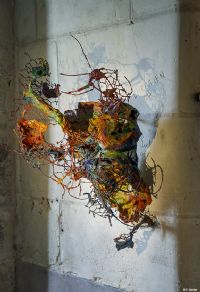 Sculptures végétales, exposition de Bernard Schultze. Du 1er avril au 29 octobre 2023 à Chaumont-sur-Loire. Loir-et-cher. 